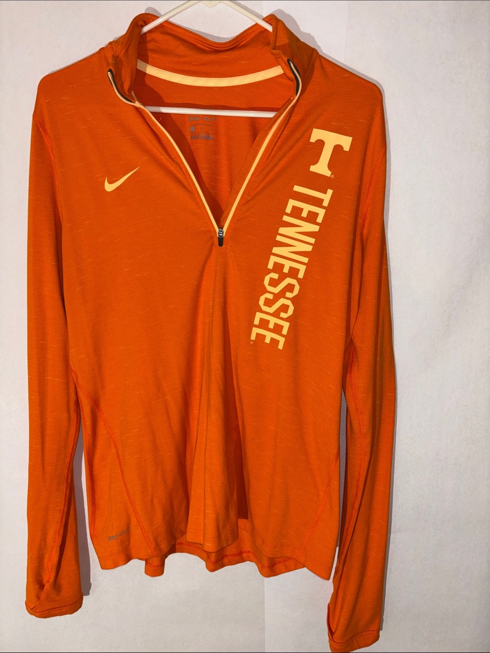 Nike Orange Tennessee Quarter-Zip Pullover